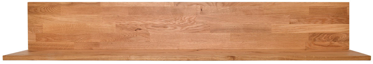 WANDBOARD Holz Wildeiche massiv Wildeiche  - Wildeiche, Natur, Holz (150/22/24cm) - Carryhome