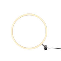 STOLNÁ LED LAMPA, dotykový stmievač, 28,5/10/28 cm - hliníková, Design, kov/plast (28,5/10/28cm)