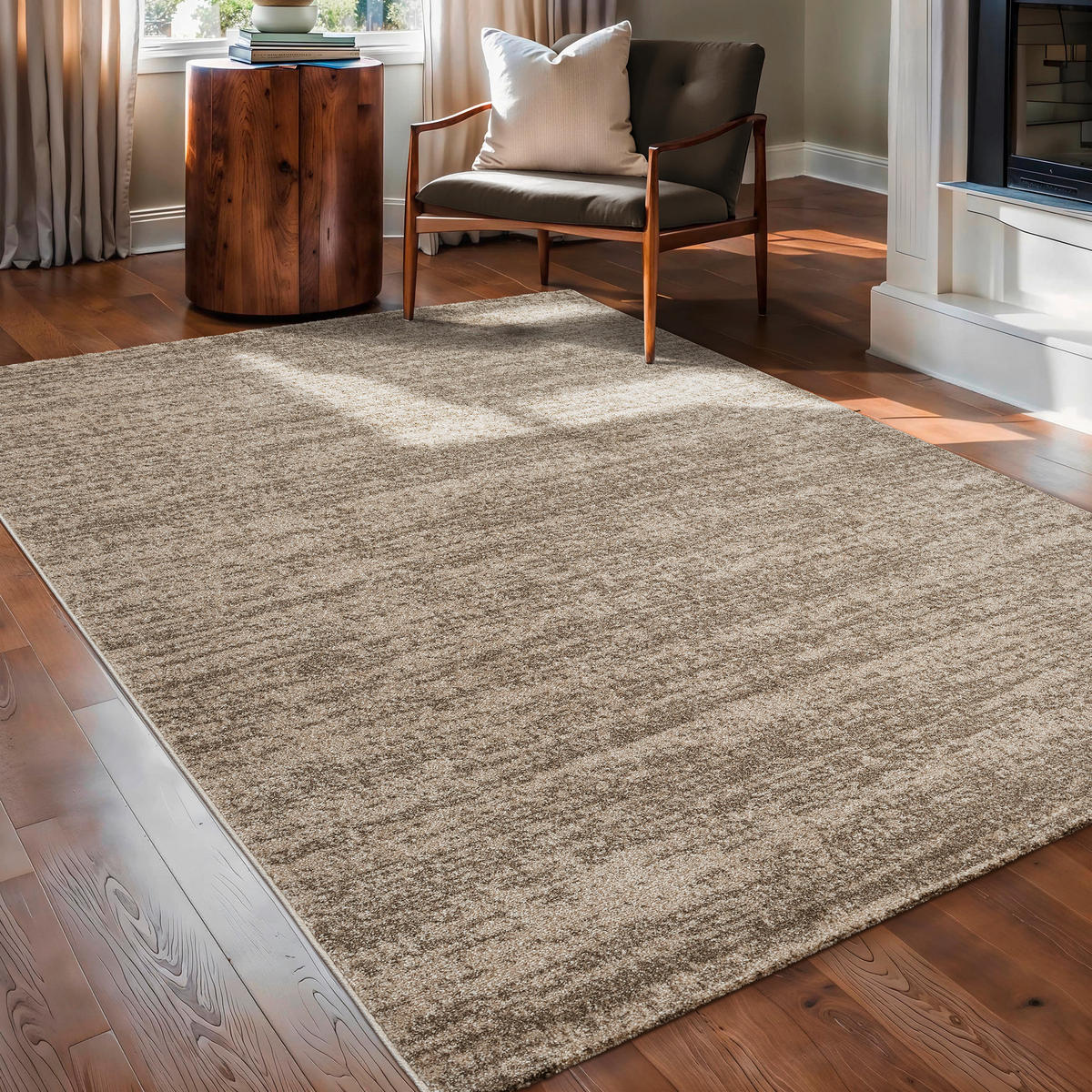 WEBTEPPICH 60/110 cm Oslo Beige  - Beige, KONVENTIONELL, Kunststoff/Textil (60/110cm) - Novel
