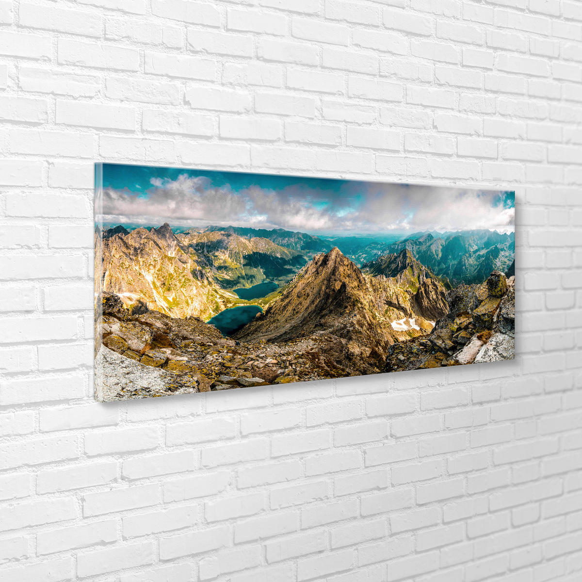 LEINWANDBILD Landschaft & Natur 150/60 cm  - Multicolor, Basics, Holz/Textil (150/60cm)