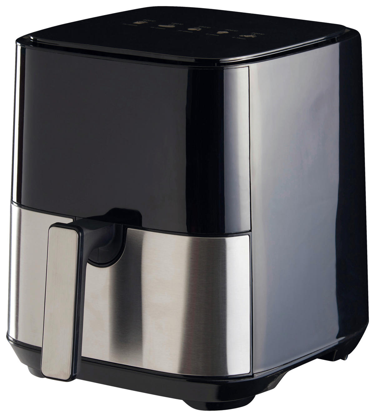 HEIßLUFTFRITTEUSE 5 L  - Silberfarben/Schwarz, KONVENTIONELL, Kunststoff/Metall (30,5/32/26cm)