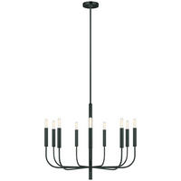 KRONLEUCHTER Generation Lighting (Feiss) 64,5/75,9 cm  - Schwarz, Design, Textil/Metall (64,5/75,9cm) - Elstead Lighting