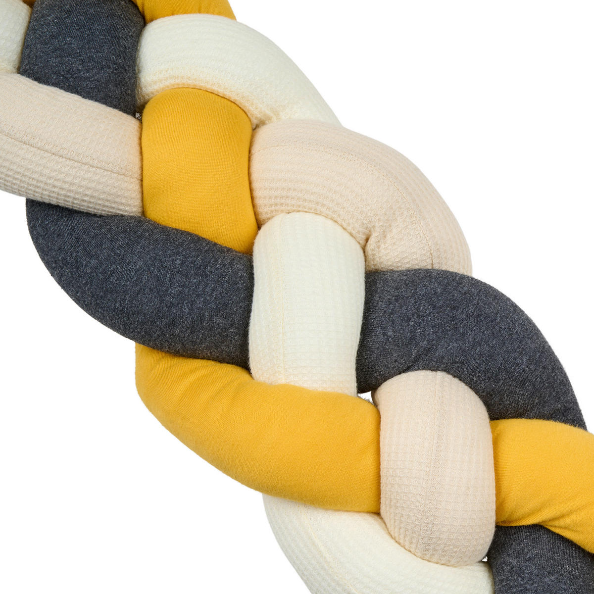 HADOVÝ MANTINEL DO POSTÝLKY - krémová/tmavě šedá, Basics, textil (16/200cm) - Patinio