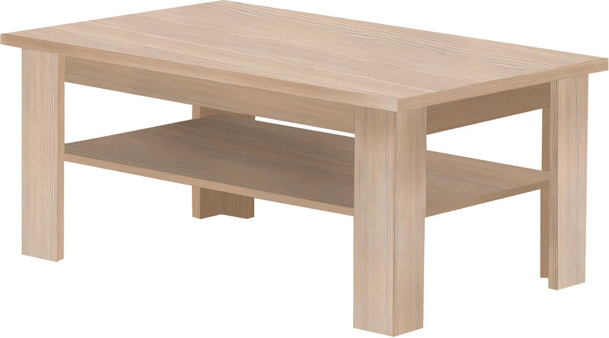 COUCHTISCH in Holzwerkstoff 105/70/45 cm  - Eichefarben, Basics, Holzwerkstoff (105/70/45cm) - Venda
