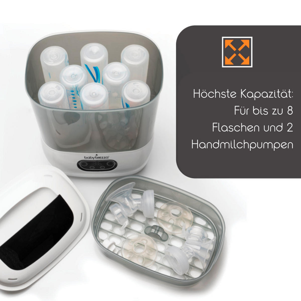 DAMPFSTERILISATOR Sterilizer Dryer Advanced  - Basics (30/36,5/22cm) - Baby Brezza
