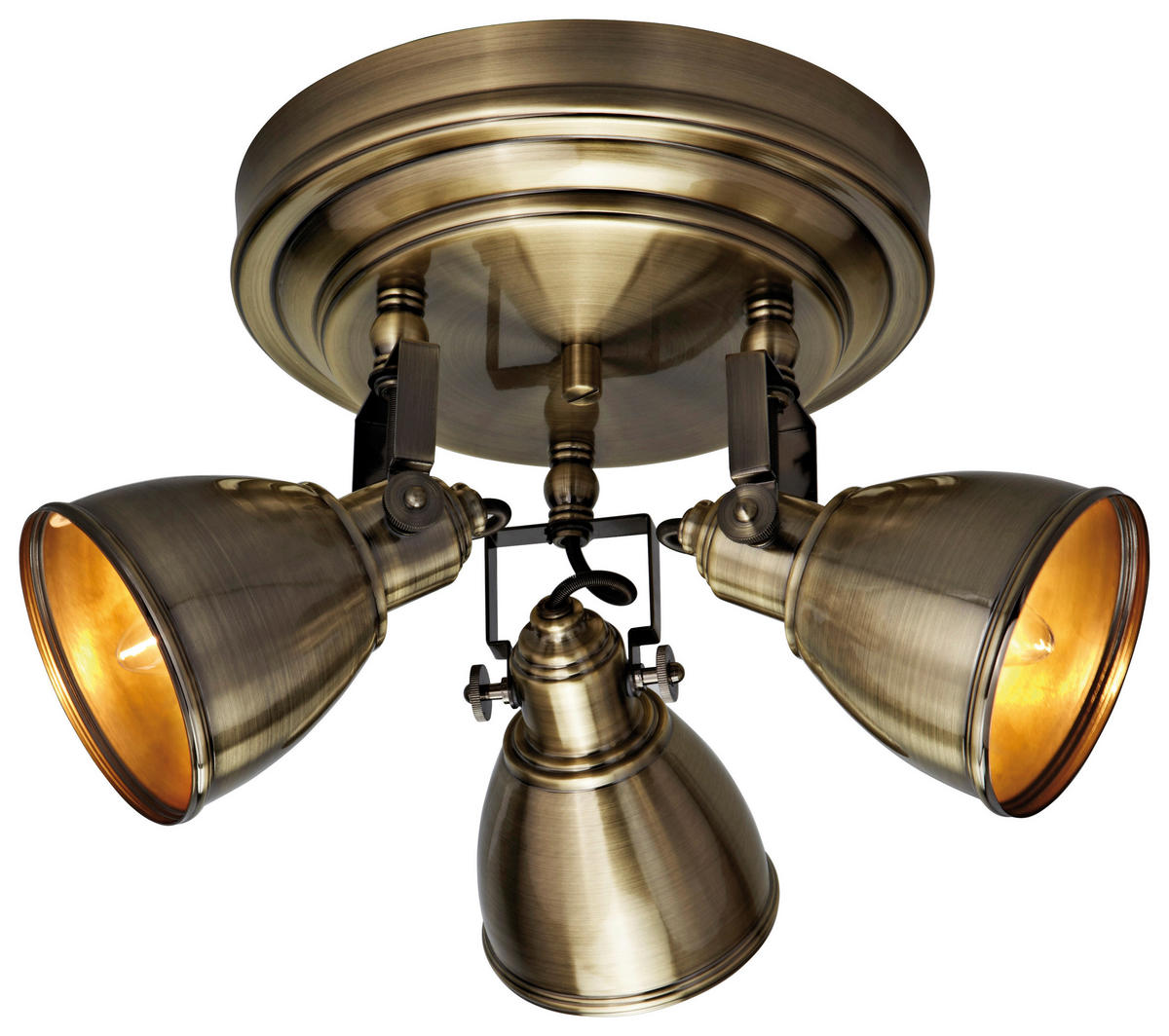 DECKENLEUCHTE FJÄLLBACKA 35/26/35 cm   - Messingfarben, Basics (35/26/35cm) - Markslöjd