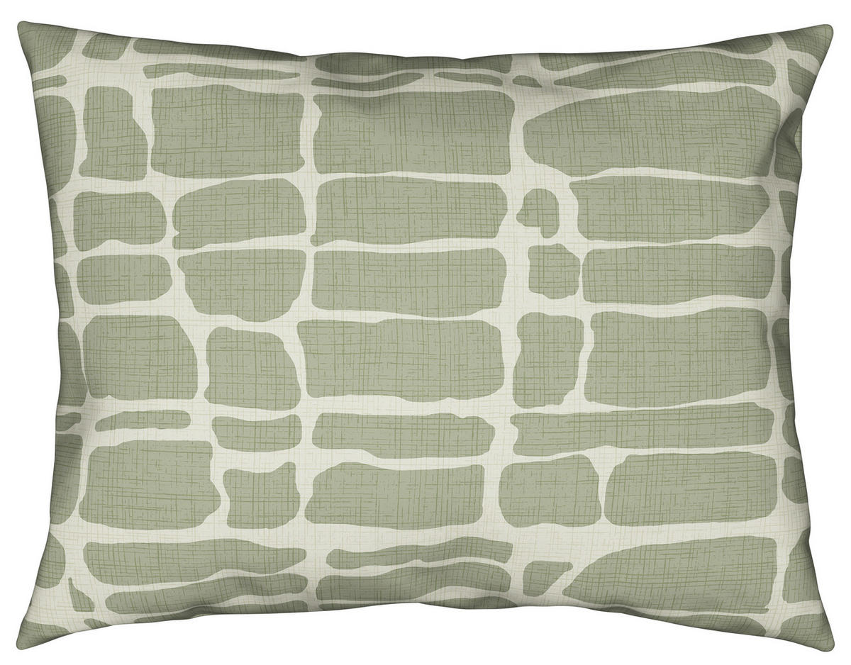 POSTELJNINA CREST 140/200 cm renforcé zelena  - zelena, Konvencionalno, tekstil (140/200cm) - Esposa