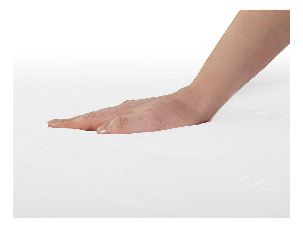 KOMFORTSCHAUMMATRATZE 140/200 cm H4 = sehr fest  - Konventionell, Textil (140/200cm) - Sleeptex