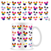 KAFFEETASSE Mickey & Minnie 315 ml  - Multicolor, Basics, Keramik (12/9/10,5cm) - Disney
