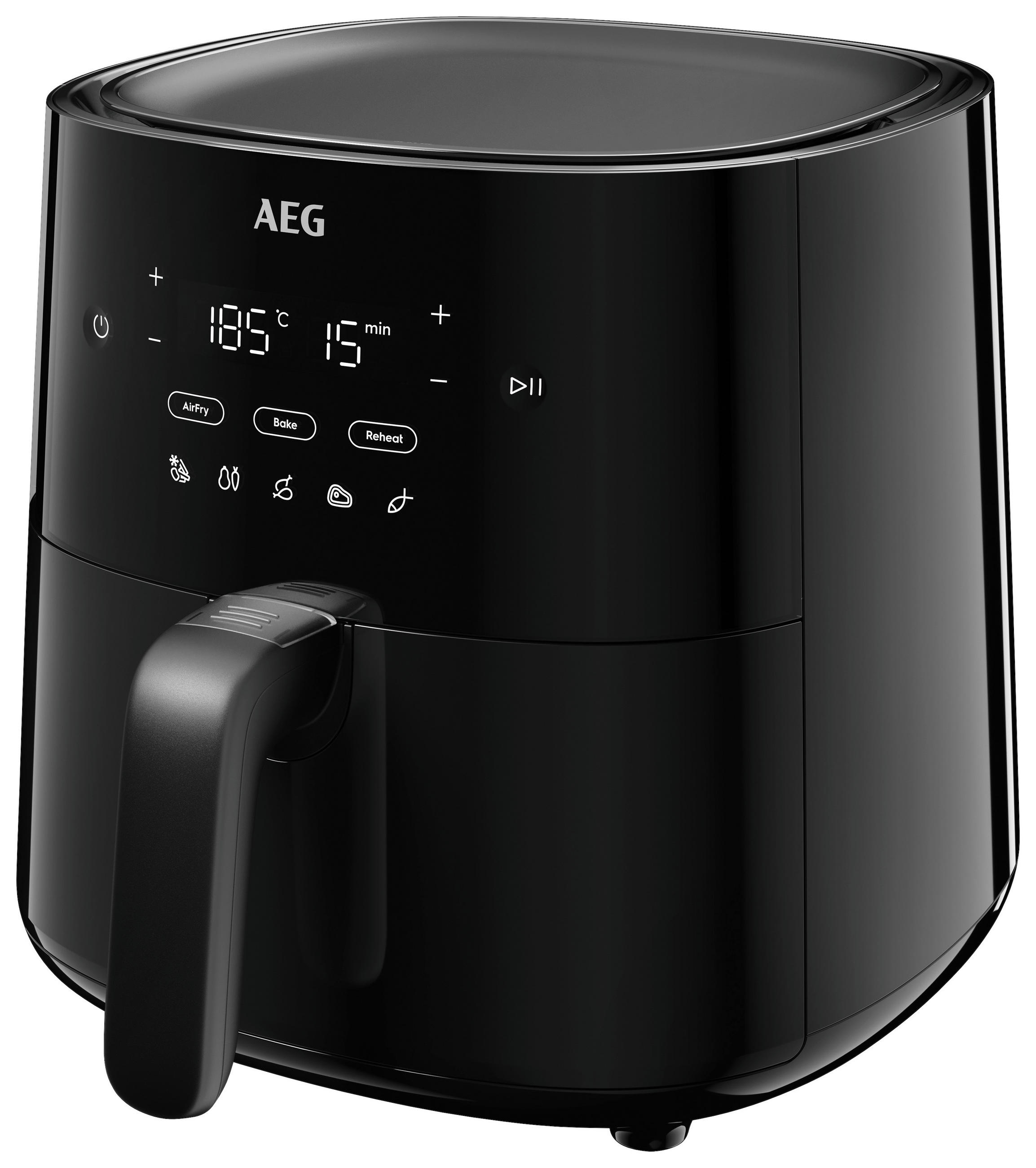 HEIßLUFTFRITTEUSE 3,3 L  - Schwarz, Basics, Kunststoff (28,4/27,4/32,75cm) - AEG