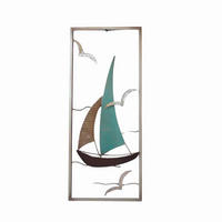 FALI DEKORÁCIÓ - Basics, fém (25/60/4cm)