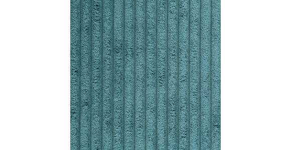 BIGSOFA Cord Petrol  - Petrol/Naturfarben, ROMANTIK / LANDHAUS, Holz/Textil (220/69/100cm) - Landscape