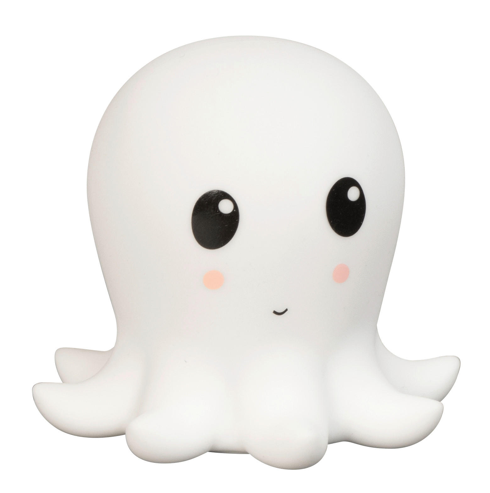 KINDER-NACHTLICHT Mango 13,5/13,5/12 cm   - Weiß, Trend, Kunststoff (13,5/13,5/12cm)