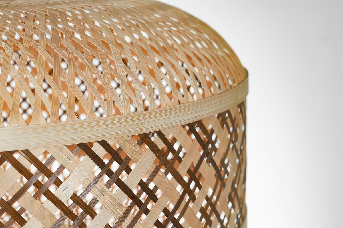 HÄNGLAMPA 50/25 cm  - brun/naturfärgad, Basics, naturmaterial (50/25cm) - Good & Mojo