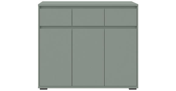 SIDEBOARD  120,1/102,8/48 cm 3 Schublade(n)  - Anthrazit/Graugrün, Design, Holzwerkstoff/Kunststoff (120,1/102,8/48cm) - Carryhome