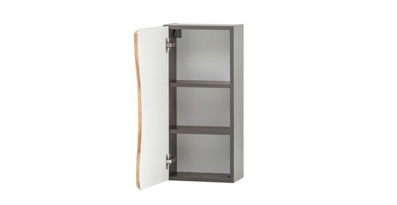 HÄNGESCHRANK 30/64/20 cm  - Eiche Wotan/Graphitfarben, Natur, Holzwerkstoff (30/64/20cm) - Xora