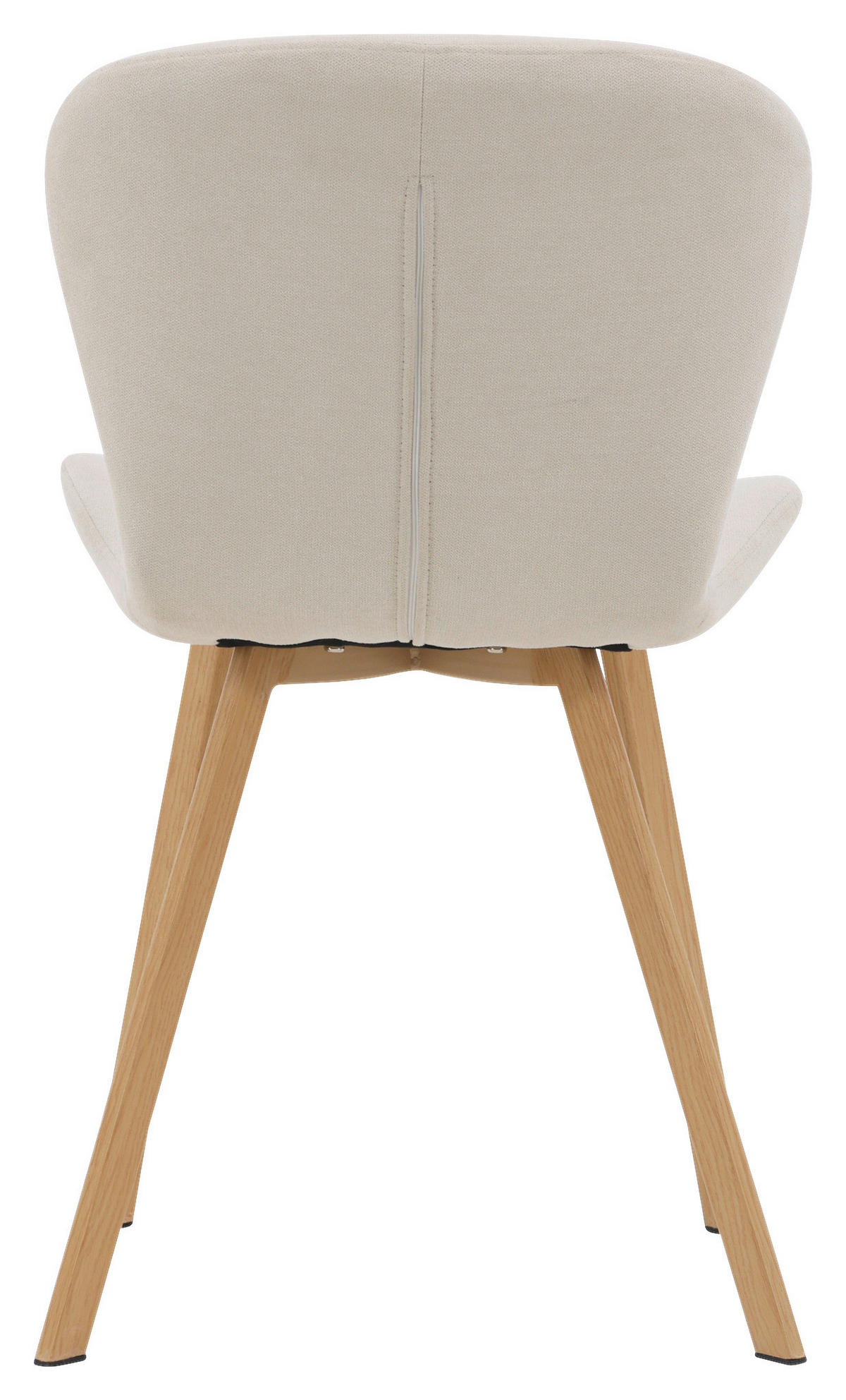 STOLSET 2 styck stål textilväv  - beige/ljusbrun, Design, metall/textil (48/80/50cm) - Livetastic