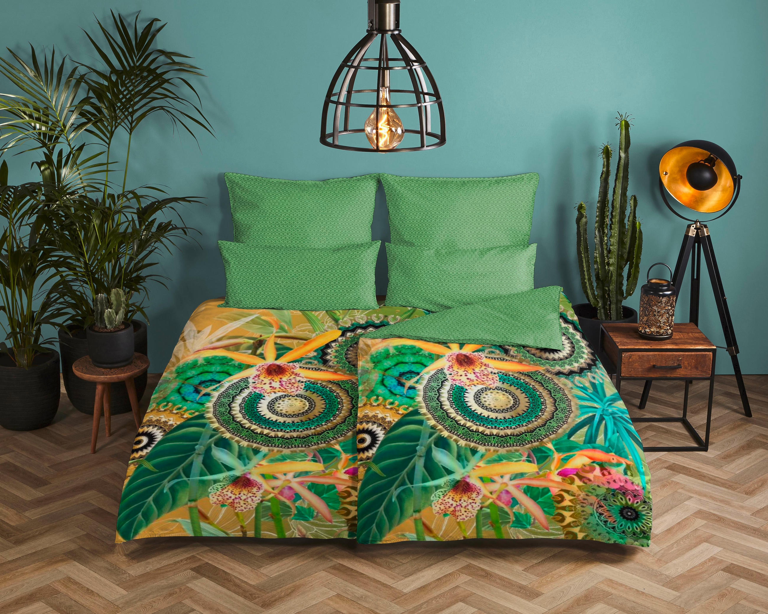 WENDEBETTWÄSCHE sonstige Linon 140/200 cm  - Multicolor, Basics, Textil (140/200cm)