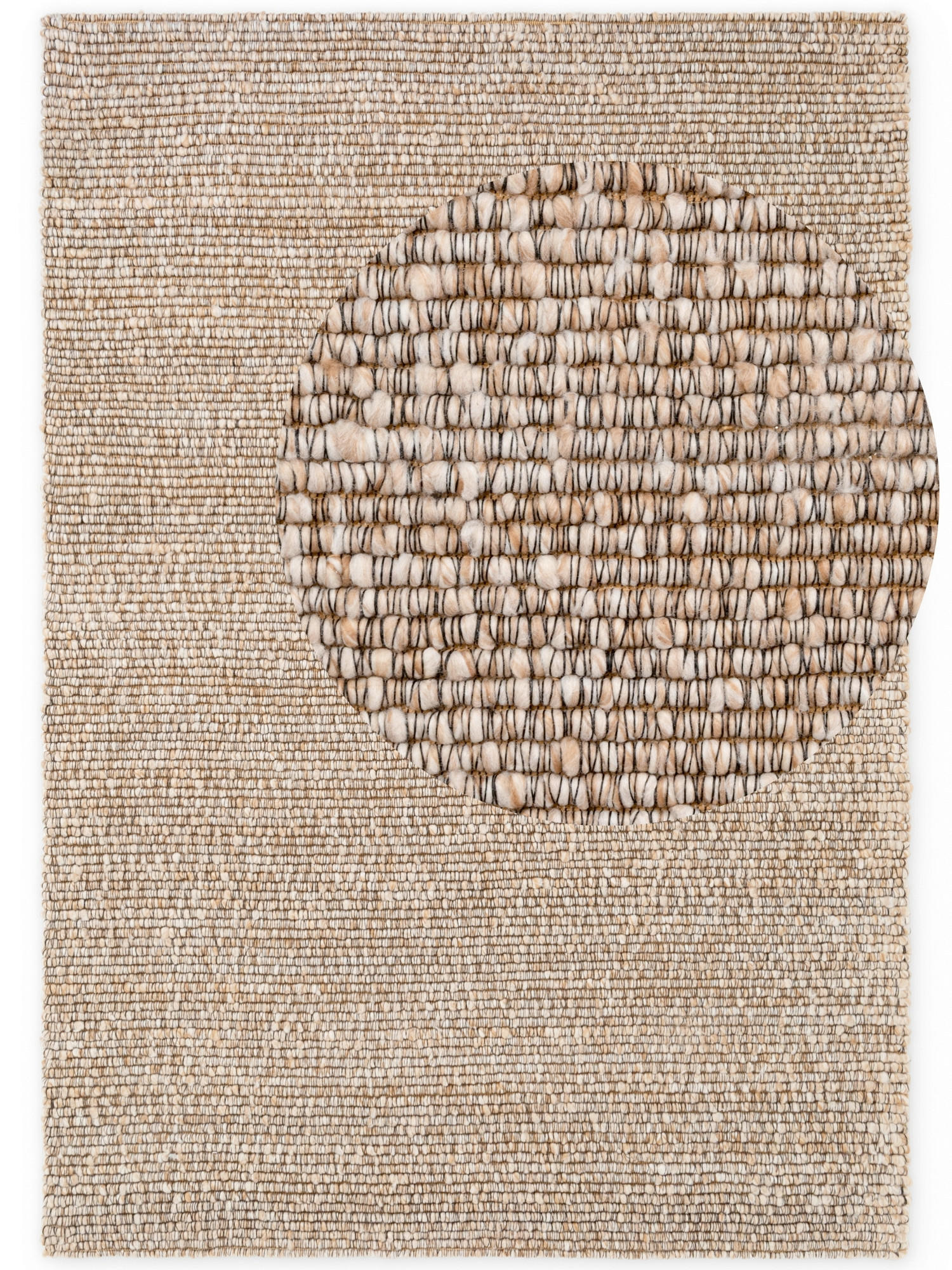 HANDWEBTEPPICH  Wohnzimmer 200/290 cm Kollektion 1852 Wilma Multicolor, Beige rechteckig  - Beige/Multicolor, Basics, Textil (200/290cm) - Villeroy & Boch