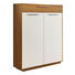 SCHUHSCHRANK 86/124/37 cm - Eichefarben/Weiß, Design, Holz/Holzwerkstoff (86/124/37cm) - Novel SCHUHSCHRANK 86/124/37 cm - Eichefarben/Weiß, Design, Holz/Holzwerkstoff (86/124/37cm) - Novel