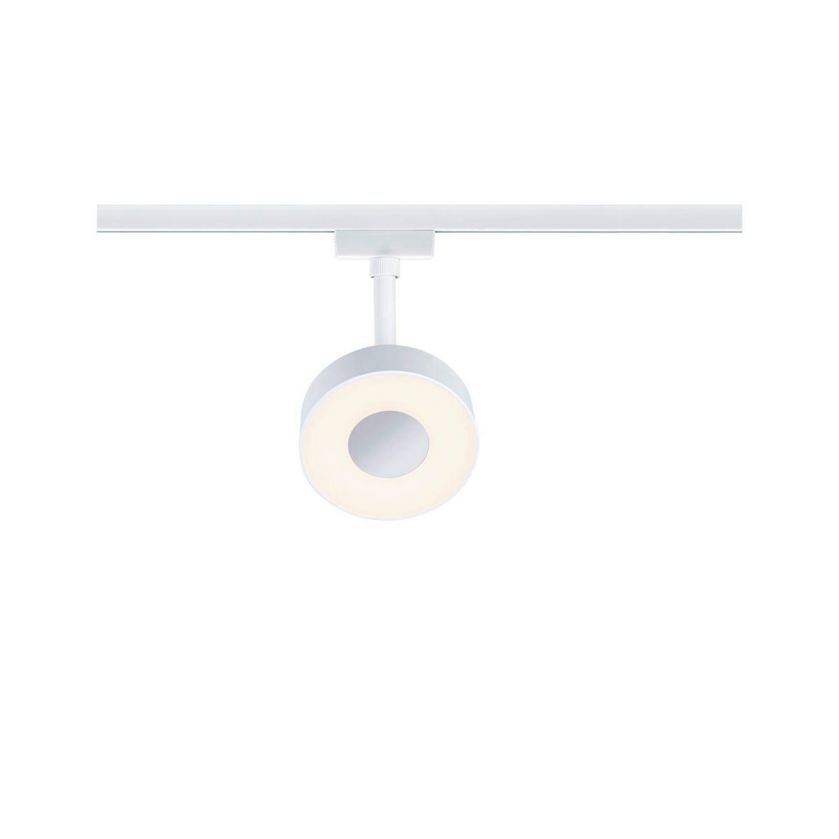 SCHIENENSYSTEM-STRAHLER Spot Circle 10.0/14.7 cm   - Weiß, Basics, Metall (10.0/14.7cm) - Paulmann