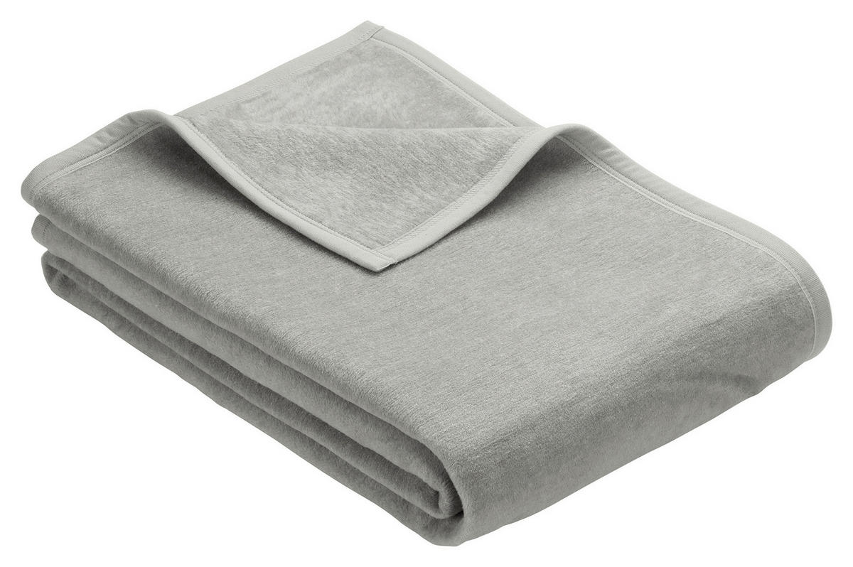 PLÉD, bavlna, 150/200 cm - barvy stříbra, Basics, textil (150/200cm) - Novel