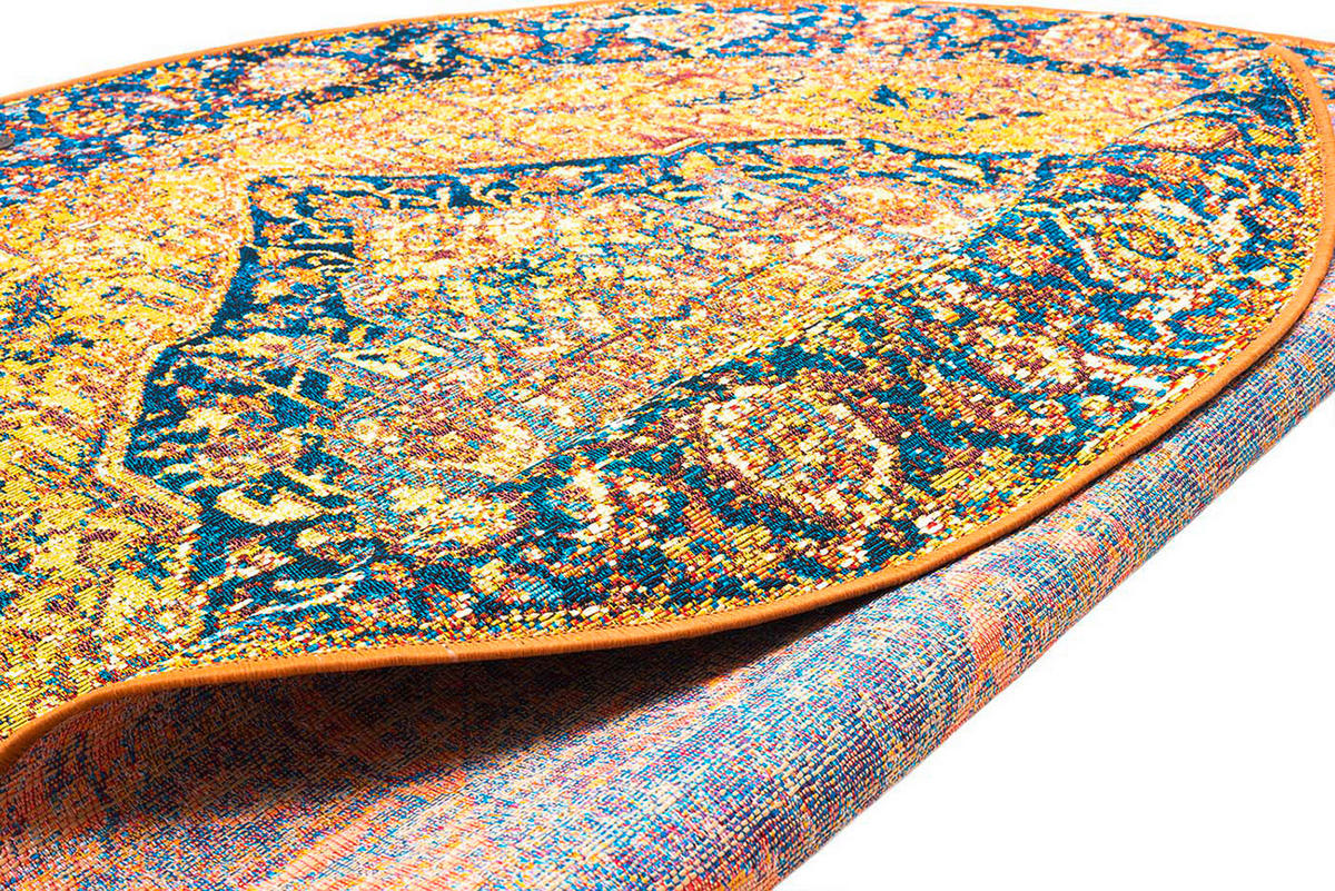 OUTDOORTEPPICH 100/100 cm Goldfarben  - Goldfarben, Design, Textil (100/100cm) - Tom Tailor