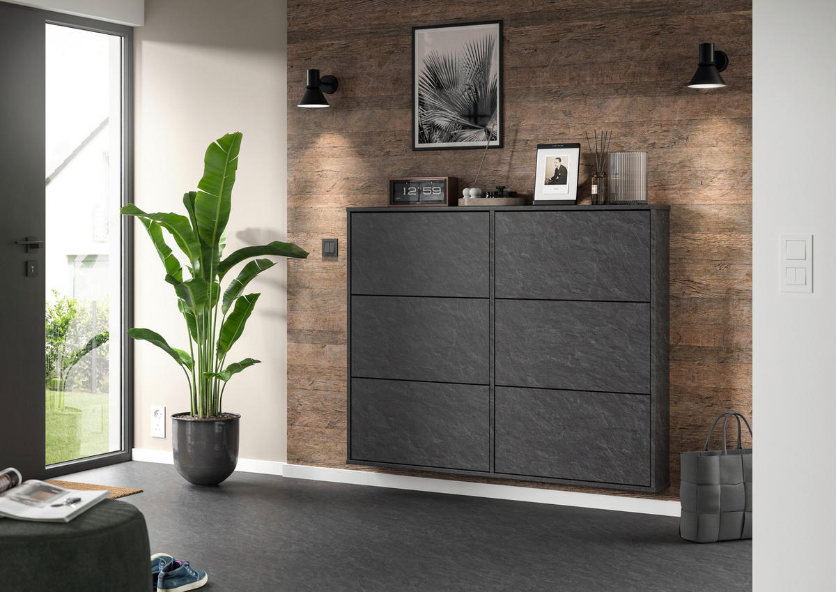 DECOWALL ANNABA EICHE NATUR 3 Stück  - Eichefarben/Braun, KONVENTIONELL, Holzwerkstoff (125/66/1.2cm) - Egger Holzwerkstoffe