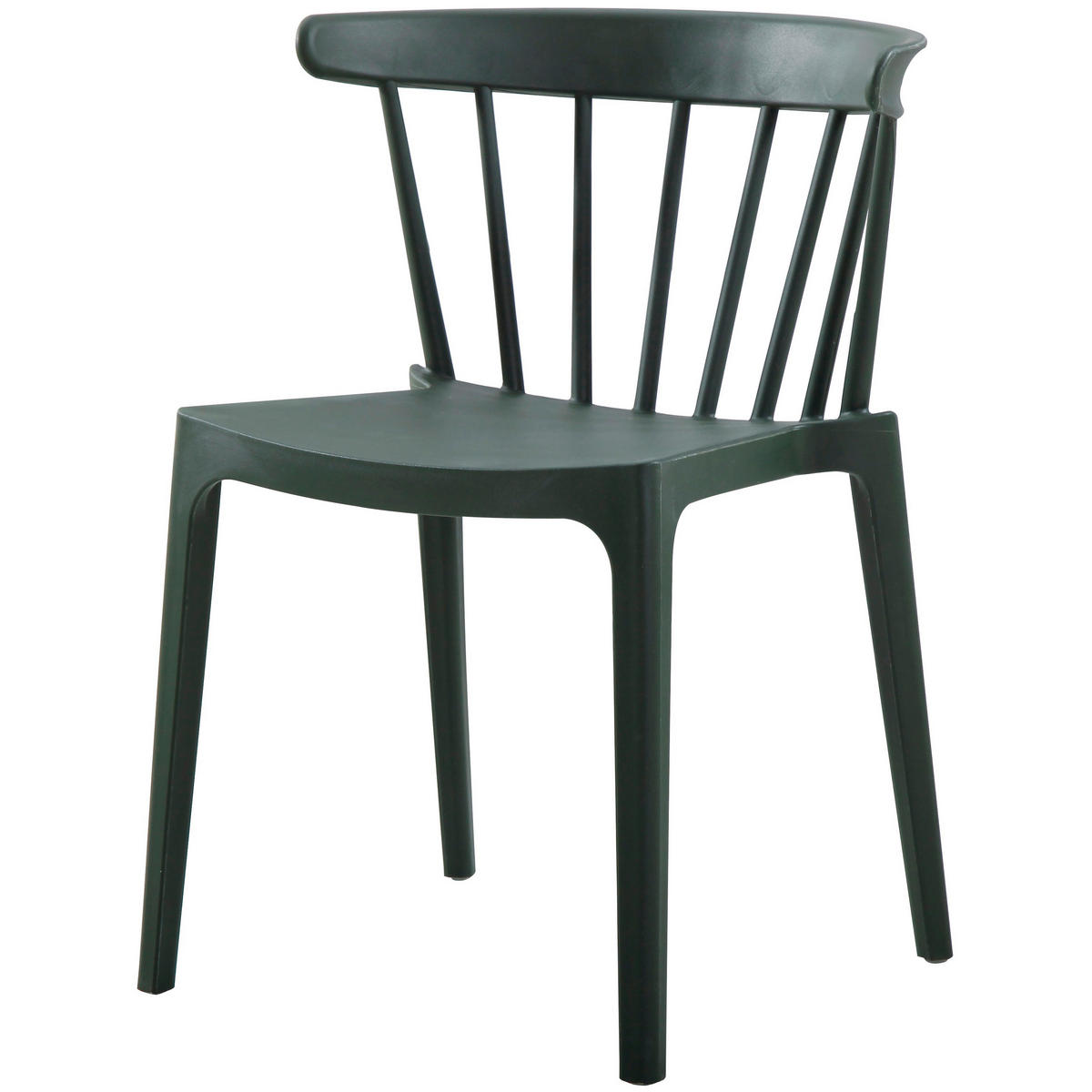 GARTENSTUHL-SET Grün  - Grün, MODERN, Kunststoff (52/75/53cm) - Livetastic