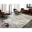 VINTAGE-TEPPICH 160/230 cm Le Mans Grau, Schwarz  - Schwarz/Grau, Design, Textil (160/230cm) - Dieter Knoll