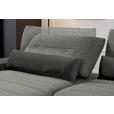 ECKSOFA in Webstoff Grau  - Schwarz/Grau, KONVENTIONELL, Textil/Metall (191/273cm) - Carryhome