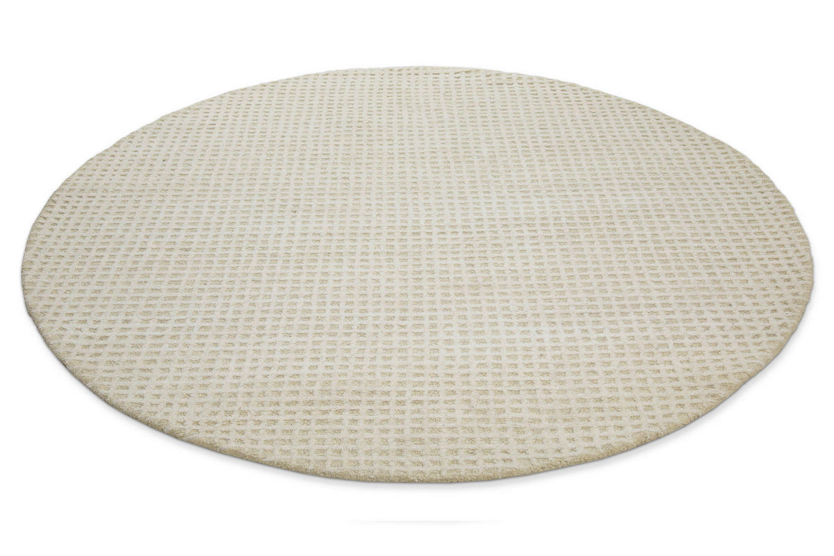 TUFTTEPPICH 200 cm Hamptons THIRTY Creme, Weiß  - Creme/Weiß, KONVENTIONELL, Textil (200cm) - WECON HOME