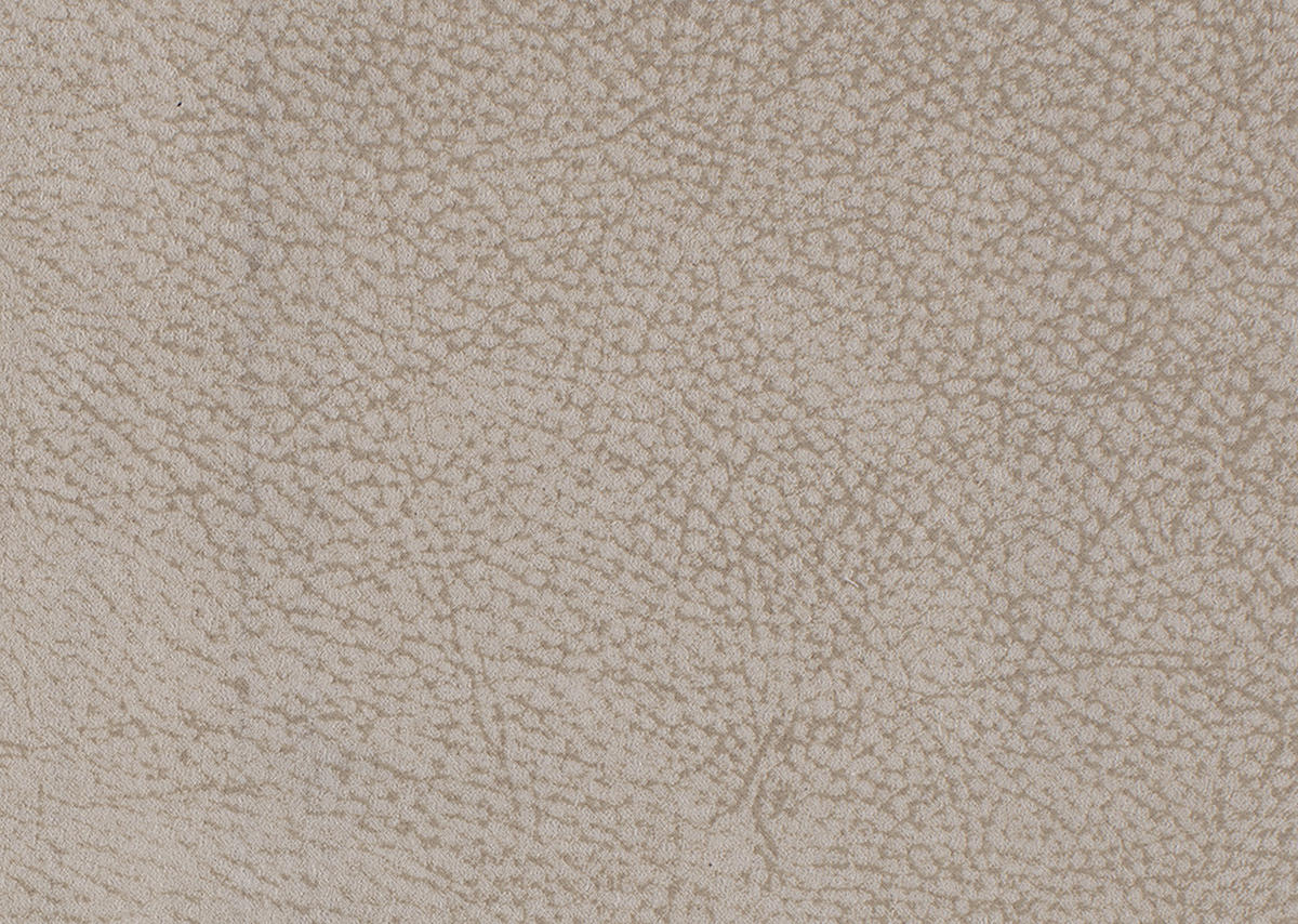 ECKSOFA in Mikrofaser Beige  - Beige/Alufarben, Design, Textil/Metall (275/242cm) - Dieter Knoll