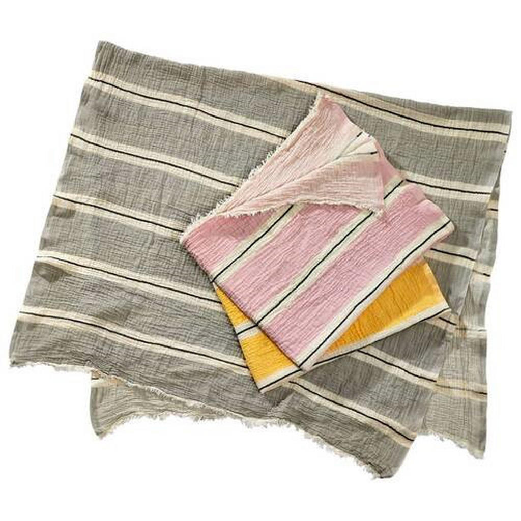 Thumbnail - Novel Hamamtuch Stripes, Pink, Textil, Streifen, 100x190 cm, Oeko-Tex® Standard 100, saugfähig, schadstoffgeprüft, Freiz...