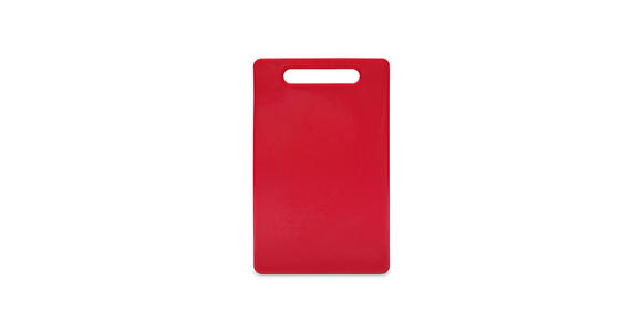SCHNEIDEBRETT    24/15/0,5 cm  - Rot, Basics, Kunststoff (24/15/0,5cm) - Homeware