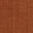 ECKSOFA Rostfarben Flachgewebe Rücken echt, Kopfteilverstellung, Sitztiefenverstellung  - Rostfarben/Schwarz, KONVENTIONELL, Textil/Metall (272/175cm) - Carryhome