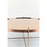 COUCHTISCH rund Kupferfarben - Kupferfarben, Design, Glas/Metall (83/35cm)