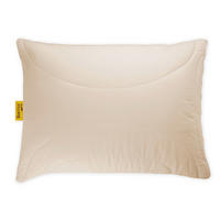 KOPFPOLSTER 70/90 cm  ECO Vital FR  - Champagner/Weiß, Basics, Textil (70/90cm) - Goldeck Austria