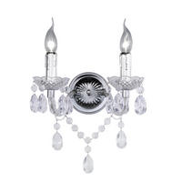 STENSKA SVETILKA   ///230 V/ - prozorno/prosojno, Trendi, umetna masa (34,0/26,5/18,5cm)