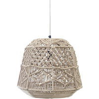 HÄNGELEUCHTE PR Home Jippie 40/38/40 cm   - Beige, KONVENTIONELL, Naturmaterialien (40/38/40cm)