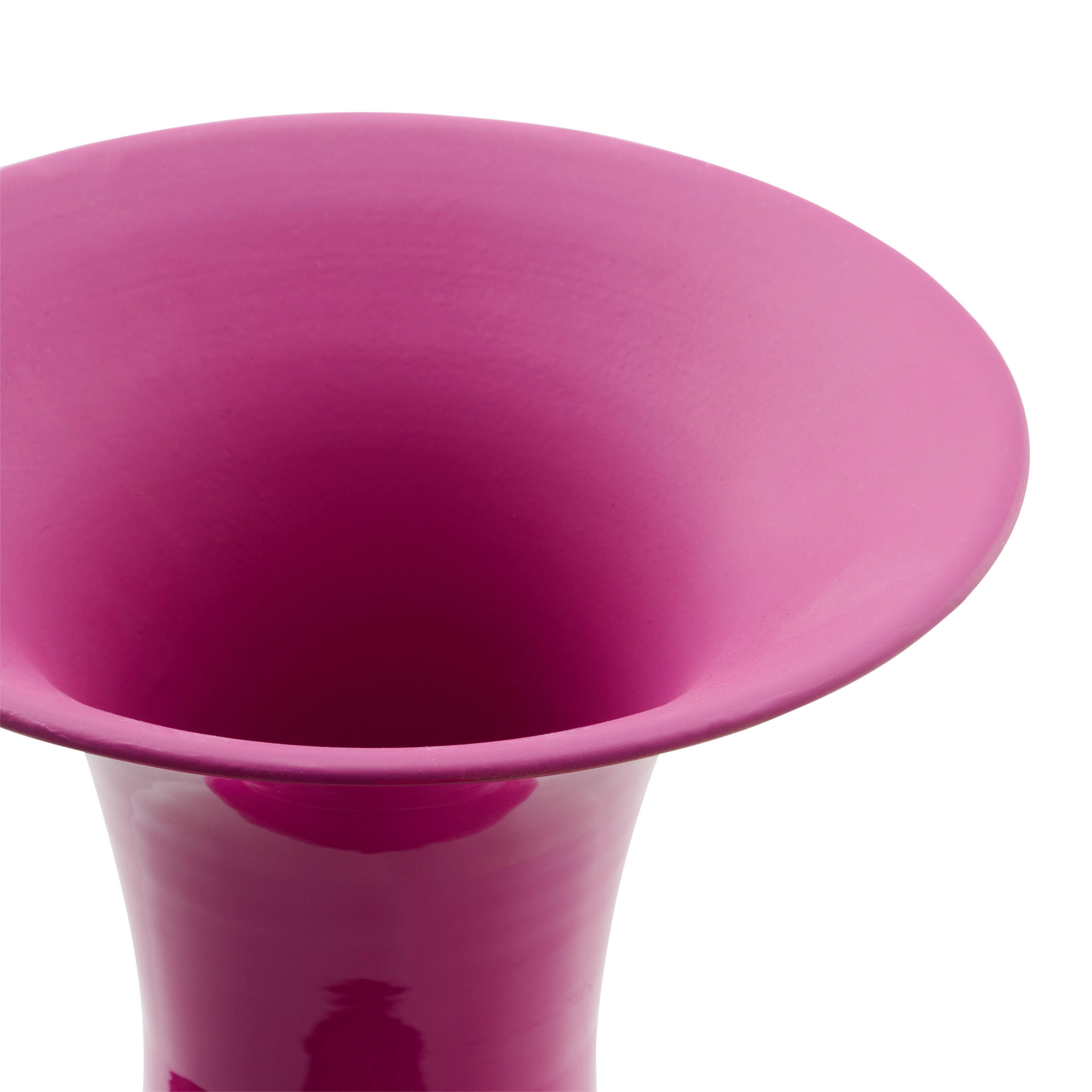 VAZĂ 56 cm - roz aprins, Trend, metal (25/56cm) - Ambia Home