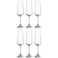 GLÄSERSET  - Klar, Design, Glas (220ml) - Leonardo