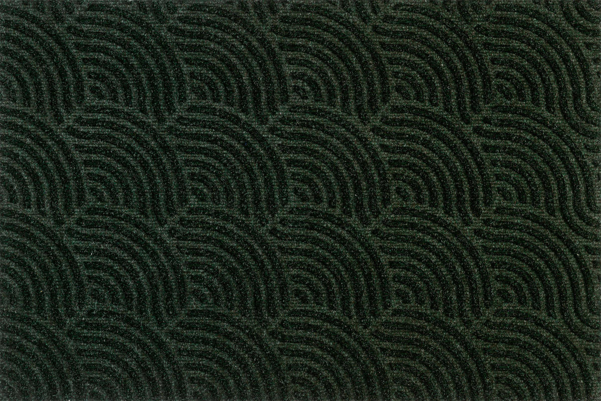 FUßMATTE  60/90 cm  Grün  - Grün, KONVENTIONELL, Kunststoff/Textil (60/90cm) - wash+dry