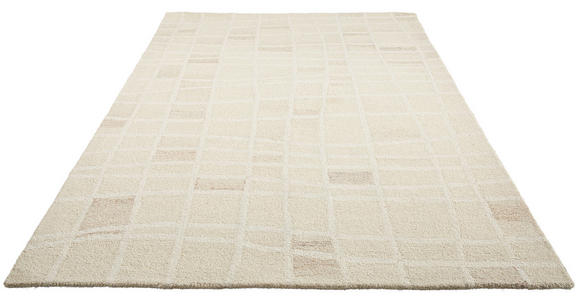WOLLTEPPICH 130/190 cm Edition Alkatif Modern Beige - Beige, Design, Textil (130/190cm) - Novel
