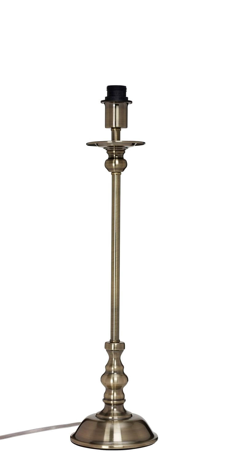 LAMPFOT   - bronsfärgad, Klassisk, metall (47,5cm) - Cottex