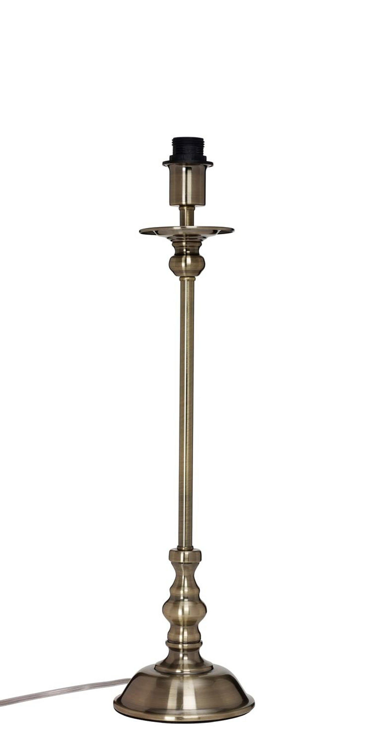 LAMPFOT   - bronsfärgad, Klassisk, metall (47,5cm) - Cottex