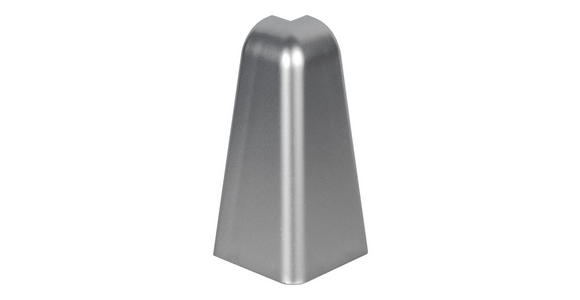AUßENECKE Silberfarben  - Silberfarben, Basics, Kunststoff (-/2.02/5.92cm) - Homeware