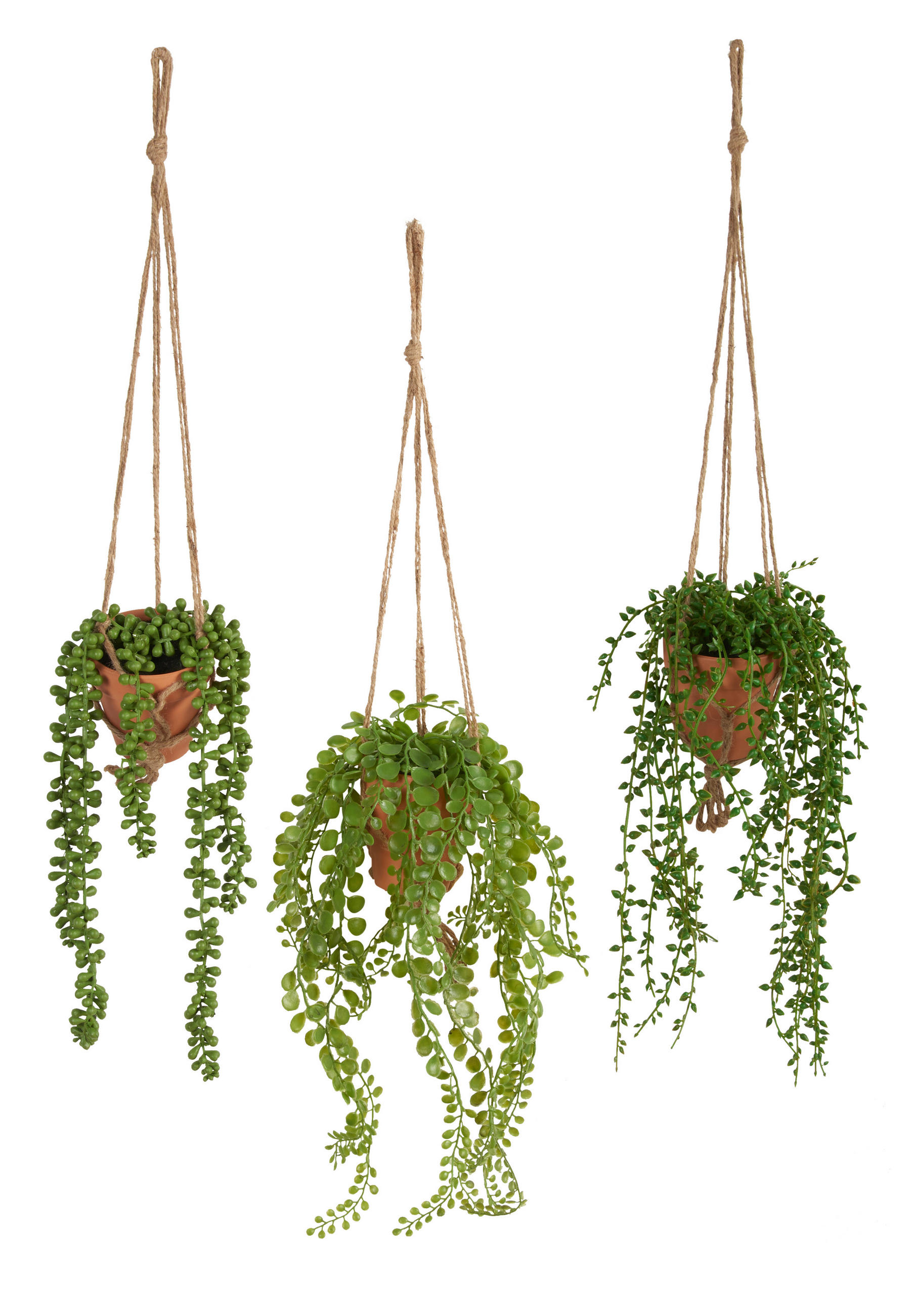 KUNSTPFLANZE  - Terracotta/Braun, Basics, Kunststoff (10/10/40cm)