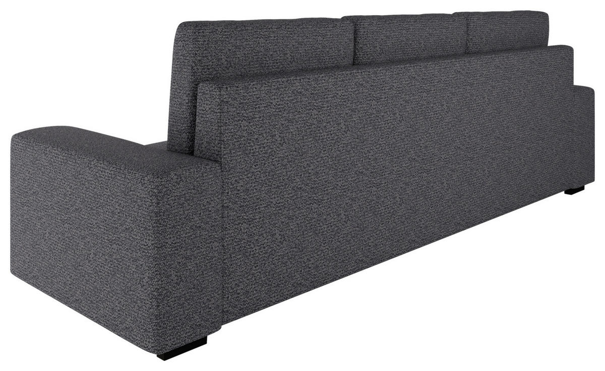 SCHLAFSOFA Grau  - Beige/Schwarz, Design, Textil (239/91/92cm) - MID.YOU