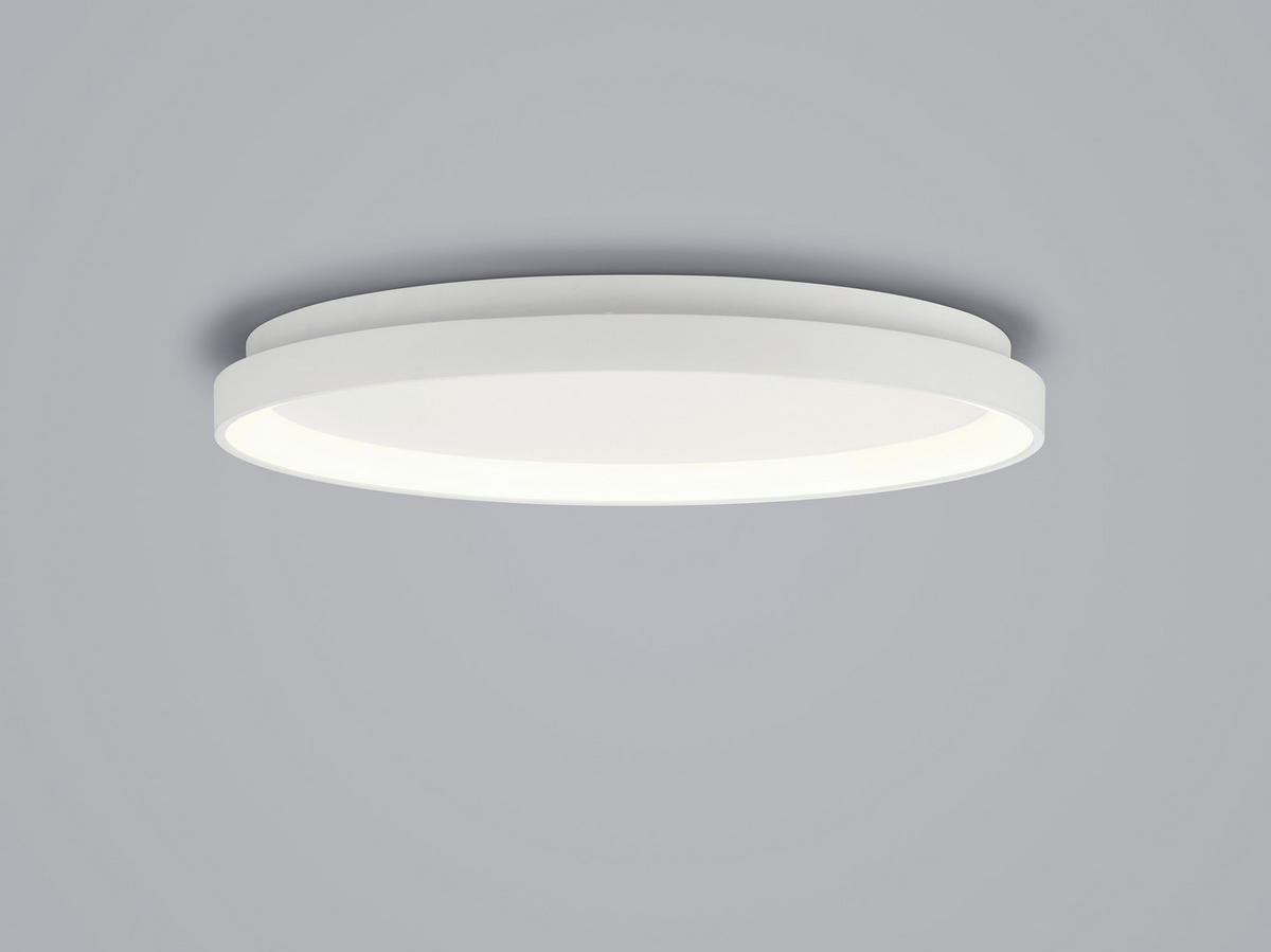 LED-DECKENLEUCHTE Mori 57/6.5 cm   - Weiß, KONVENTIONELL, Kunststoff/Metall (57/6.5cm) - Helestra